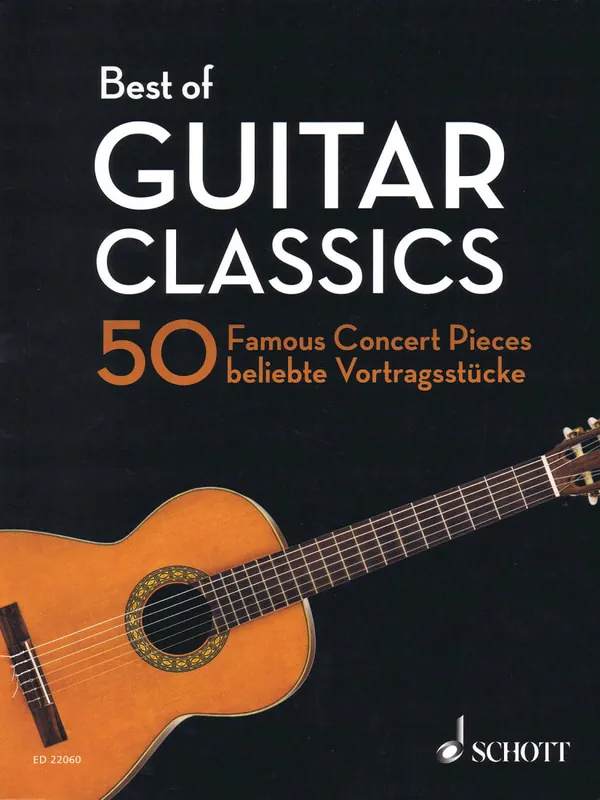 Nouveauté Schott Best of Guitar Classics - Hegel - Classical Guitar - Book