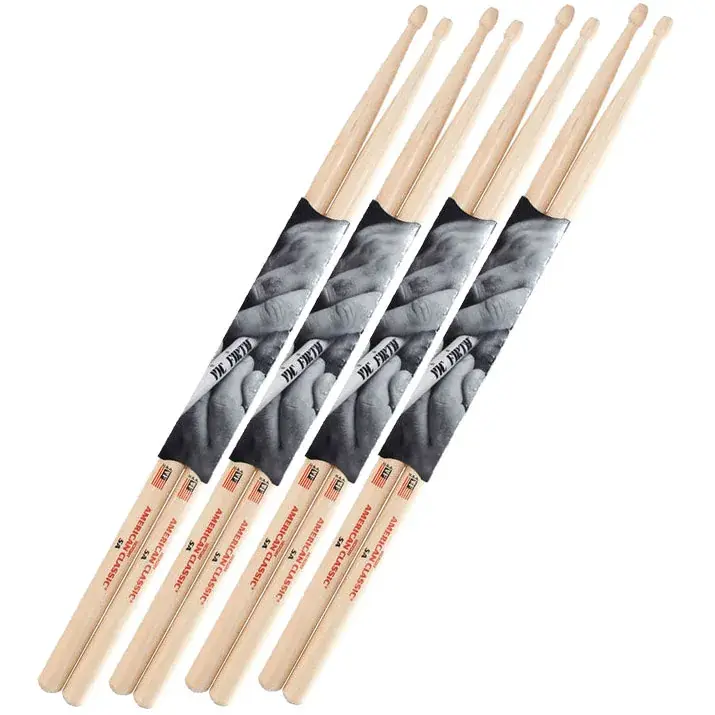 Satisfait Ou Remboursé VIC FIRTH Baguettes 7A Pack 4 Paires