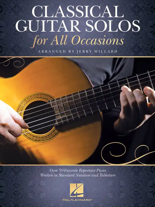 Satisfait Ou Remboursé Hal Leonard Classical Guitar Solos for All Occasions - Willard - Classical Guitar - Book