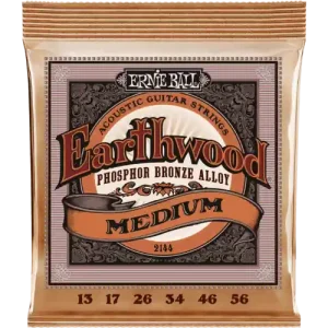 EARTHWOOD PHOSPHORE BRONZE MEDIUM 13-56 Satisfait Ou Remboursé