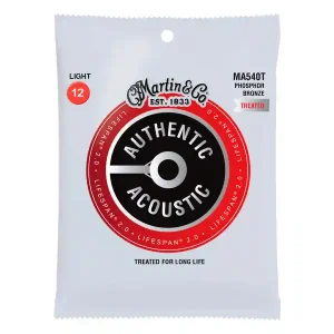 Dernière Chance MARTIN MA540T AUTHENTIC TREATED JEU FOLK PHOSPHORE-BZ / LIGHT