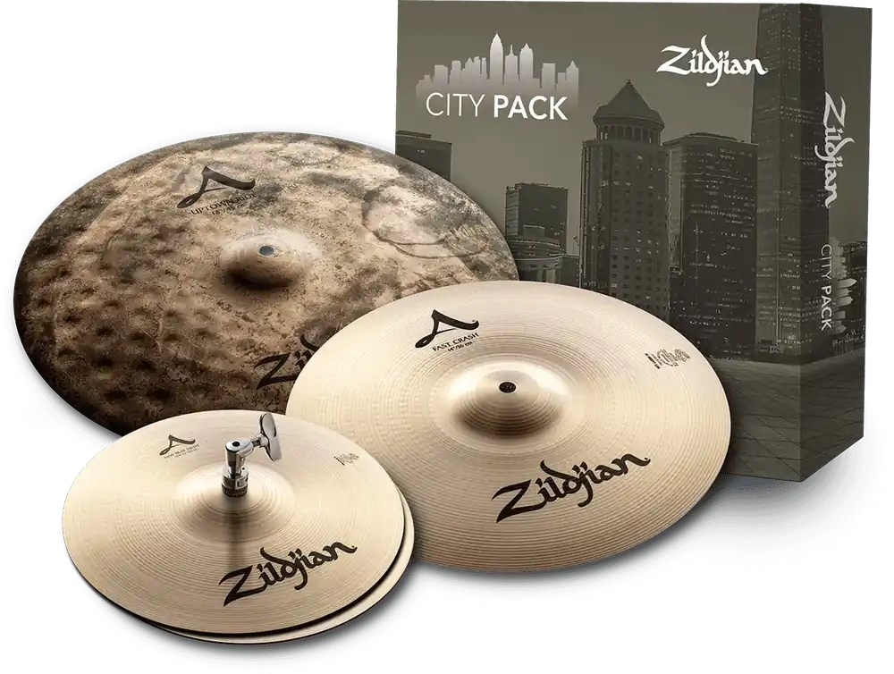 Paiement Sécurisé ZILDJIAN A Serie City Pack 3pcs
