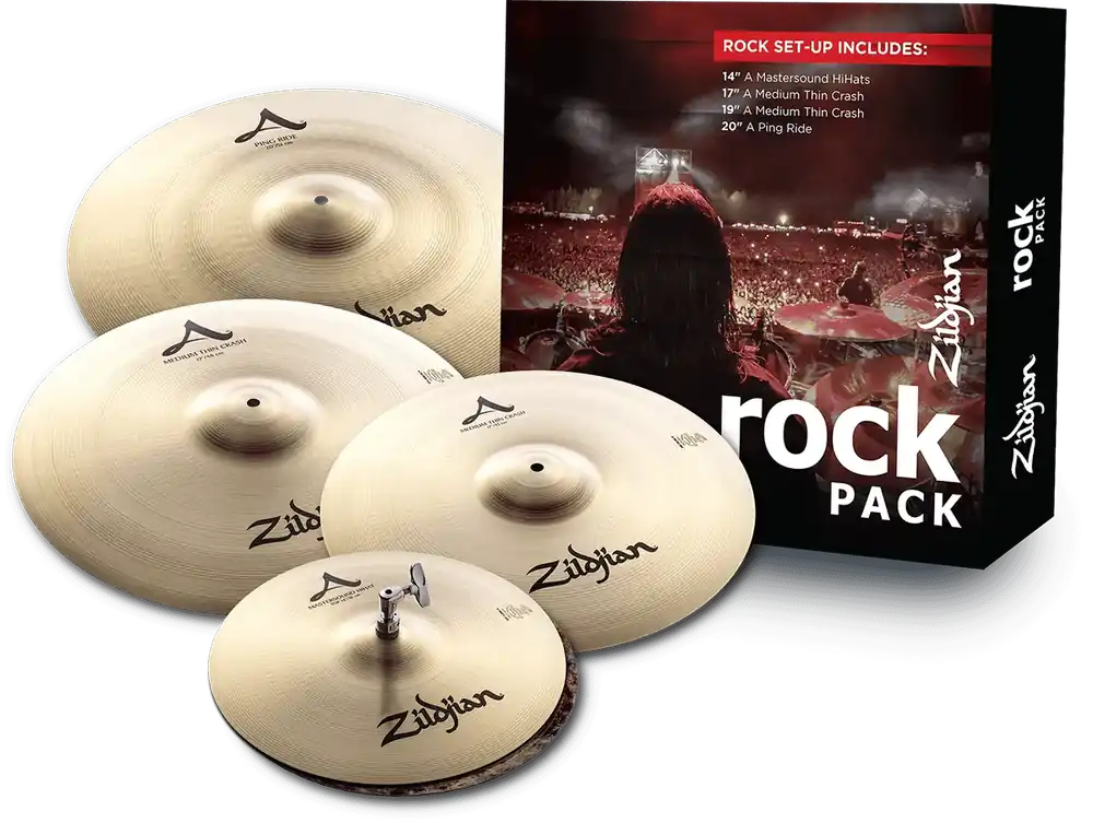 Commande En Gros ZILDJIAN A Serie Rock Pack 4pcs