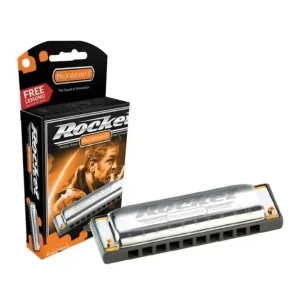 Populaire HOHNER ROCKET HARMONICA 10 TROUS D
