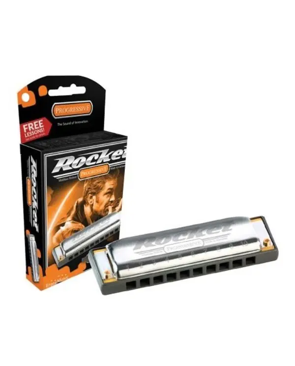 Populaire HOHNER ROCKET HARMONICA 10 TROUS D