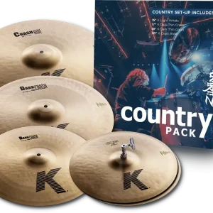 Populaire ZILDJIAN K Country Pack 4pcs