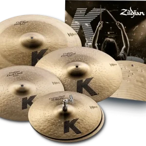 ZILDJIAN K Custom Dark 4pcs Pack Achat Immédiat