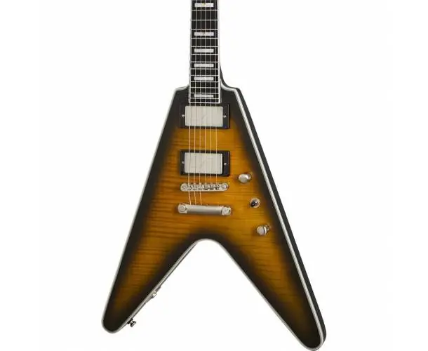 FLYING V PROPHECY YELLOW TIGER AGED GLOSS Achetez Aujourd'hui