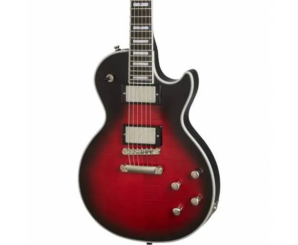 LES PAUL PROPHECY RED TIGER AGED GLOSS Populaire