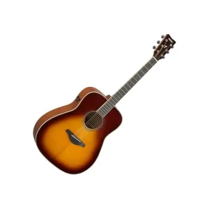YAMAHA FG-TA BS GUITARE FOLK TRANSACOUSTIC BROWN SUNBURST Pas Cher