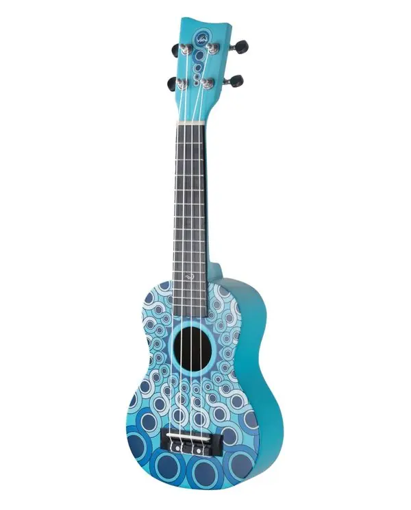 Prix Cassé VGS MANOA WAIMEA W-SO-MB UKULELE SOPRANO "MANDALA" BLEU + housse