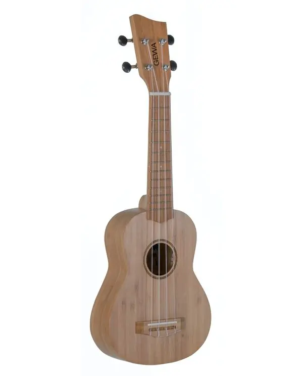 VGS MANOA KALEO K-SO-BB UKULELE SOPRANO BAMBOU NATUREL + housse Soldes