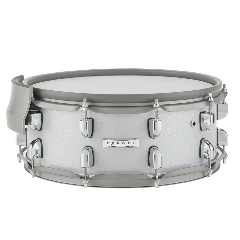 EFNOTE EFD-S1455-WS Pad Caisse Claire 14 X 5.5" - White Sparkle Usine Directe