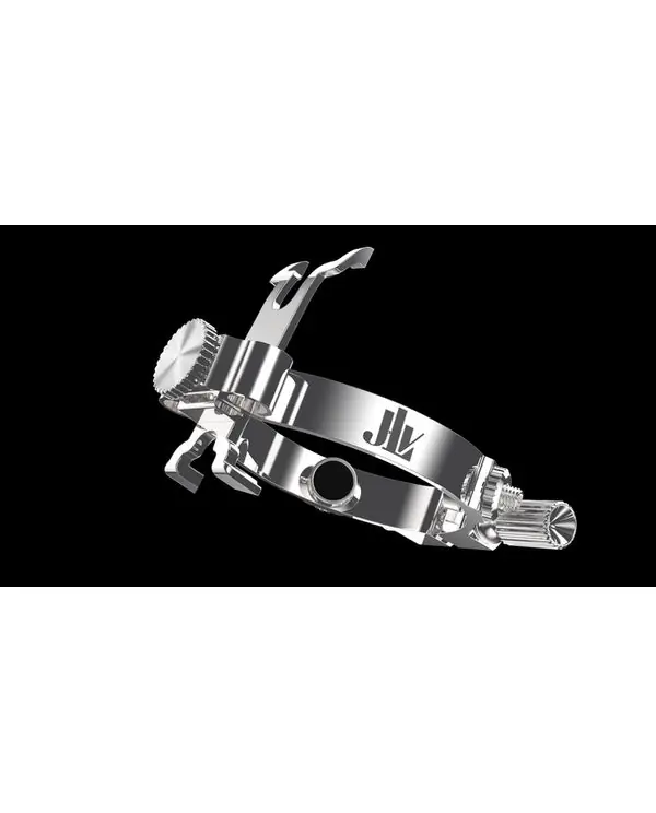 Pas Cher JLV LIGATURE CLARINETTE SIB & LA PLAQUEE ARGENT