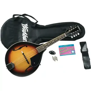 Prix Promo WASHBURN M1K PACK MANDOLINE STYLE "A" SUNBURST + ACCESSOIRES