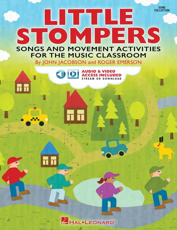 Commander Vite Hal Leonard Little Stompers Songs and Movement Activities for the Music Classroom - Jacobson/Emerson - Book/Media Online