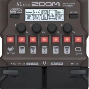 Commander Maintenant ZOOM A1 FOUR PEDALE MULTI-EFFETS POUR INSTRUMENT ACOUSTIQUE