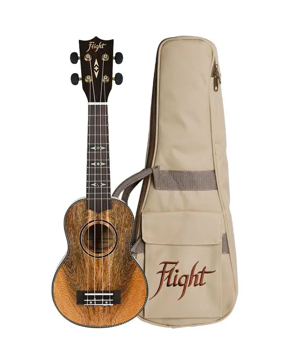 FLIGHT DUS450 UKULELE SOPRANO MANGOWOOD + Housse Marque