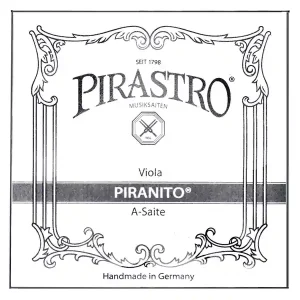Seulement Aujourd'hui PIRASTRO PIRANITO ALTO 3/4 & 1/2 - LA ACIER +CHROME