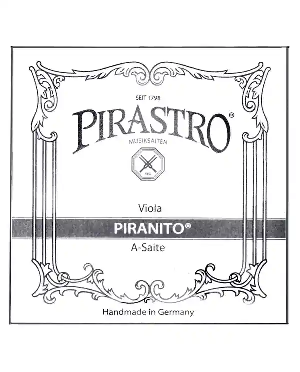 Seulement Aujourd'hui PIRASTRO PIRANITO ALTO 3/4 & 1/2 - LA ACIER +CHROME