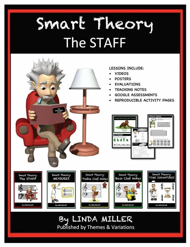 Themes & Variations Smart Theory The Staff - Miller - Book/Media Online Top Vente