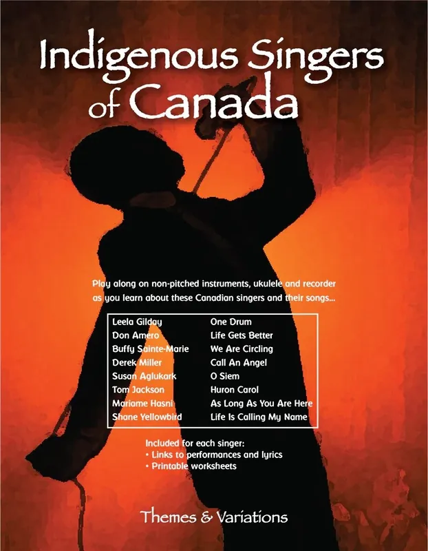 Offre Exclusive Themes & Variations Indigenous Singers of Canada - Cassils - Classroom - Book/Media Online