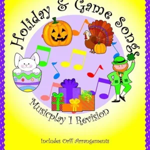 Populaire Themes & Variations Holiday And Game Songs - Gagne - Book/CD