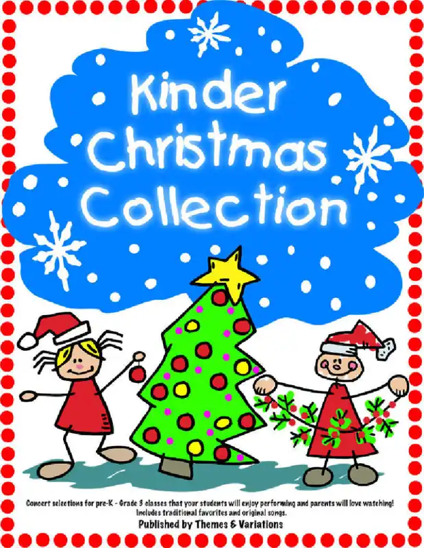 Themes & Variations Kinder Christmas - Gagne/Cassils - Book/CD Pas Cher