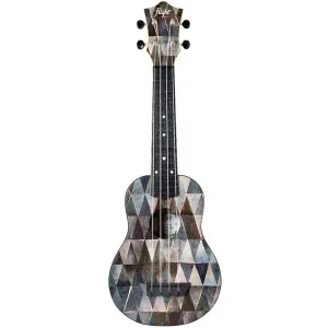 Dernière Chance FLIGHT TUS40-ARC UKULELE SOPRANO EN ABS MOTIF ARCANA + Housse