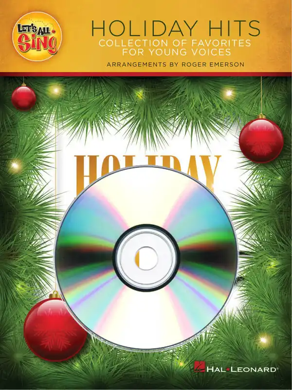 Paiement Sécurisé Hal Leonard Let‘s All Sing Holiday Hits (Collection) - Emerson - Performance/Accompaniment CD