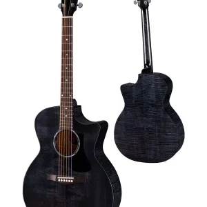 Promotion Saisonnière EASTMAN PCH3-GACE-TBK "GRAND AUDITORUM" GUITARE FOLK ELECTRO BLACK