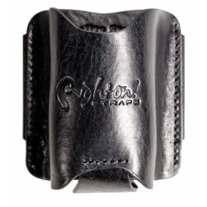 Dernier Modèle POCHETTE EMETTEUR CUIR RIGHTON NOIR