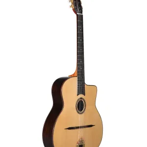 Certifié ALTAMIRA M01 GUITARE MANOUCHE "PETITE BOUCHE" - Livré en étui