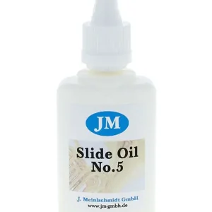JM N.5 "SLIDE OIL" HUILE POUR 1e ET 3e COULISSES DE TROMPETTES - 30ml Retour Gratuit
