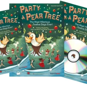 Remise Hal Leonard A Party in a Pear Tree The Most Hilarious Twelve Days Ever! - Jacobson/Emerson - Performance Kit/CD