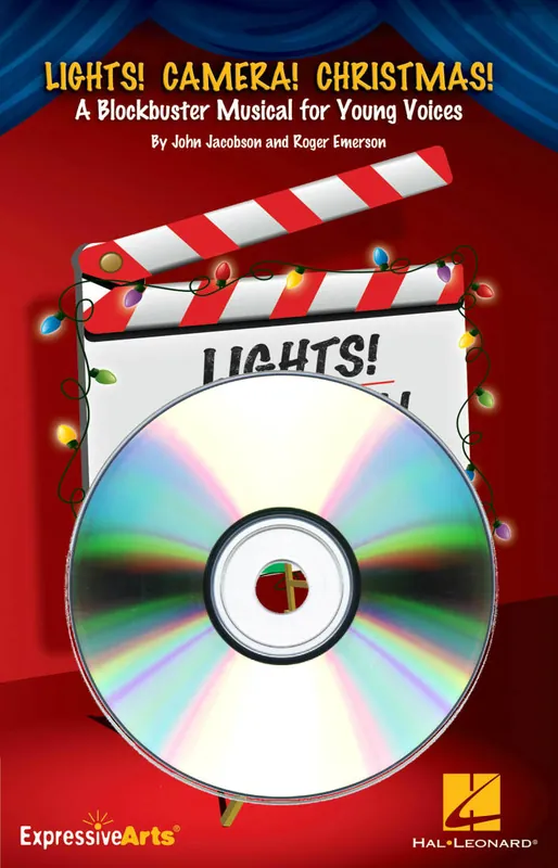 Hal Leonard Lights! Camera! Christmas! (Musical) - Jacobson/Emerson - Performance/Accompaniment CD Prix Promo