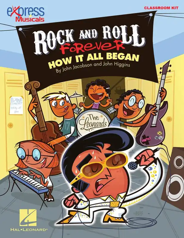 Bon Plan Hal Leonard Rock and Roll Forever How It All Began (A 30-Minute Musical Revue) - Higgins/Jacobson/Anderson - Classroom Kit