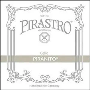 PIRASTRO PIRANITO VIOLONCELLE 3/4 & 1/2 - LA ACIER +CHROME Jusqu'à Épuisement Des Stocks