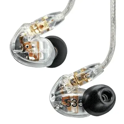SHURE SE535 Écouteur Intra-Auriculaire Sound Isolating™ Clear Top Vente