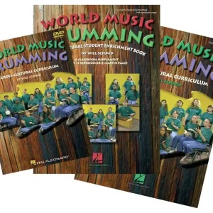 Hal Leonard World Music Drumming (Resource) - Schmid - Classroom Kit Offre Exclusive
