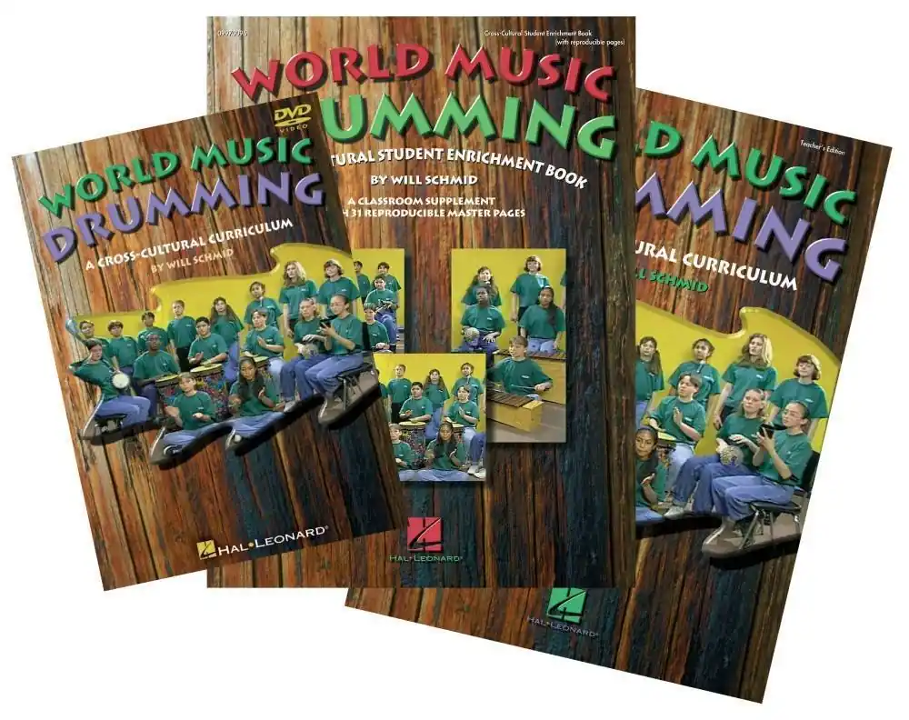Hal Leonard World Music Drumming (Resource) - Schmid - Classroom Kit Offre Exclusive