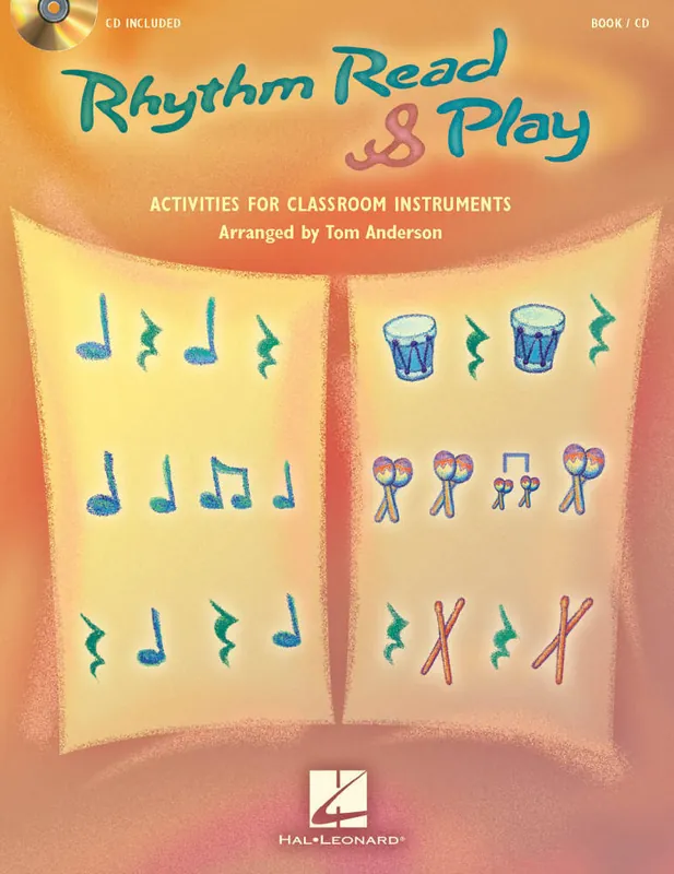 Meilleur Prix Hal Leonard Rhythm Read & Play - Anderson - Book/Audio Online