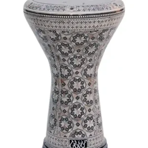 GAWHARET EL FAN DRM-102 DERBOUKA EGYPTIENNE TYPE NACRE - 6 Tirants Certifié