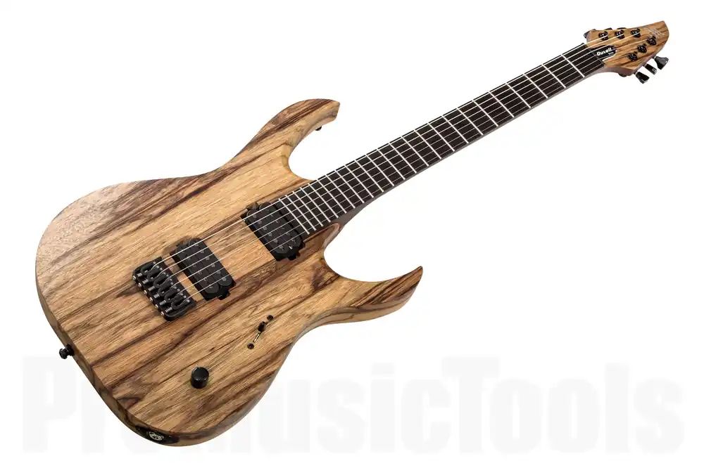 Satisfait Ou Remboursé Mayones Duvell 6 BL Black Limba - Trans Natural Matt TKO
