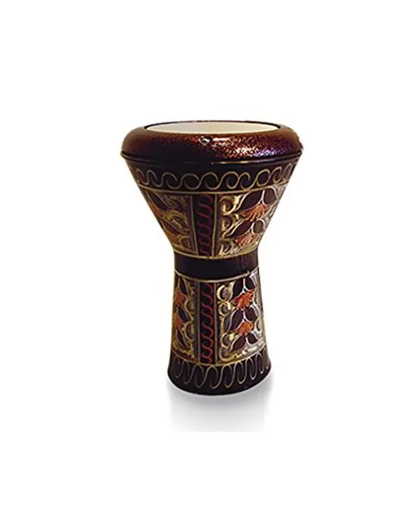 Dernière Chance VATAN 3201 DERBOUKA EGYPTIENNE 3/4 GRAVÉE - DIAM. 15,50cm/HAUT. 31cm