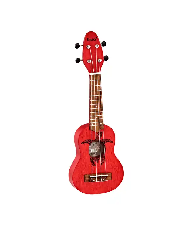 KEIKI K1-RD UKULELE SOPRANO ROUGE Quantité Limitée