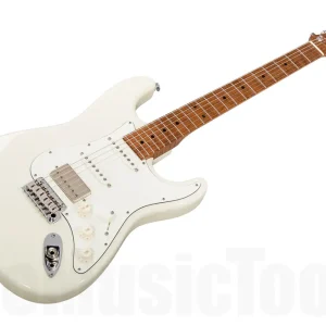Suhr Classic S HSS Custom Ltd Roasted Flamed Maple OW - Olympic White MN PV Remise