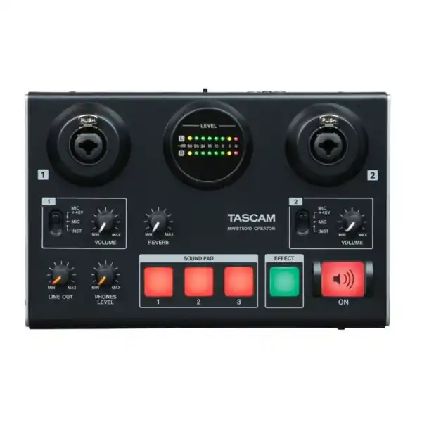 TascamUS-42B Ministudio Creator Réduction