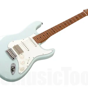 Suhr Classic S HSS Custom Ltd Roasted Flamed Maple SB - Sonic Blue MN Super Prix
