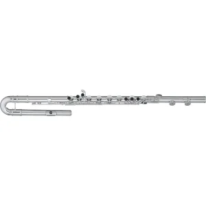 PEARL PFB305 FLUTE TRAVERSIERE BASSE TETE COURBEE - PATTE D‘UT Offre Limitée